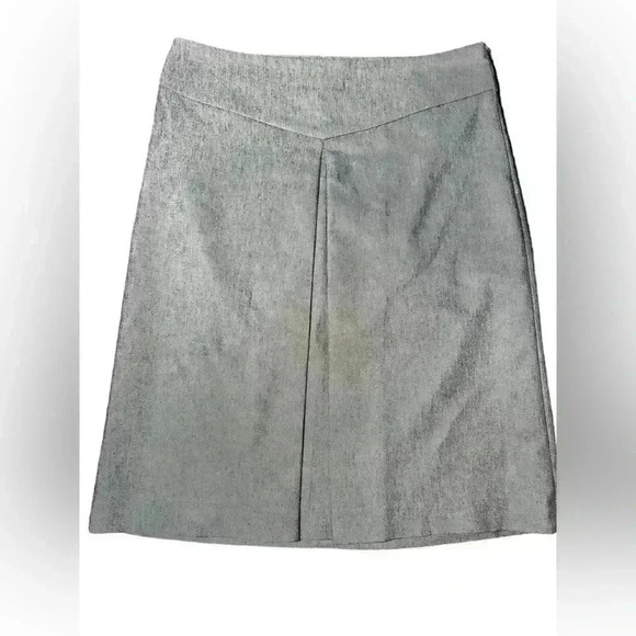 Zara Basic Denim A Line Skirt Modest. Size small. - Picture 4 of 7